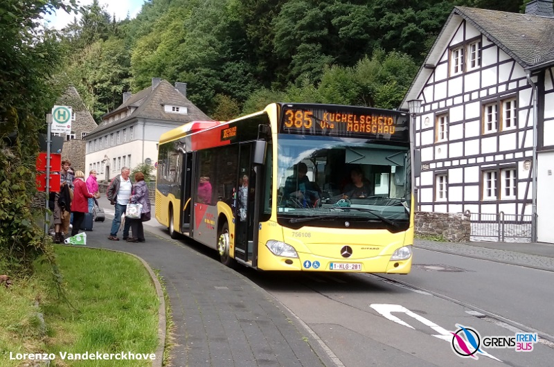 Wortel Plasticiteit Verrast zijn 385 Eupen – Monschau – Küchelscheid | Grensoverschrijdende treinen en  bussen vanuit België
