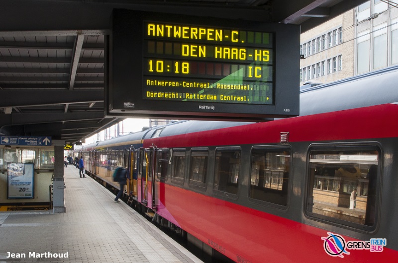 Brussel-Zuid – Amsterdam Centraal (via Breda en Rotterdam Centraal ...